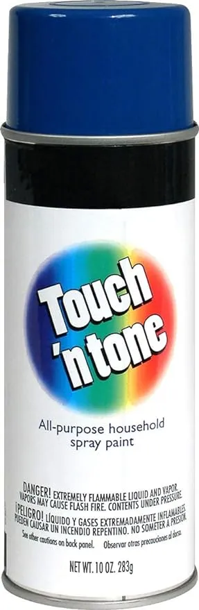 Rust-Oleum Touch 'N Tone Gloss Royal Blue Spray Paint 10 oz