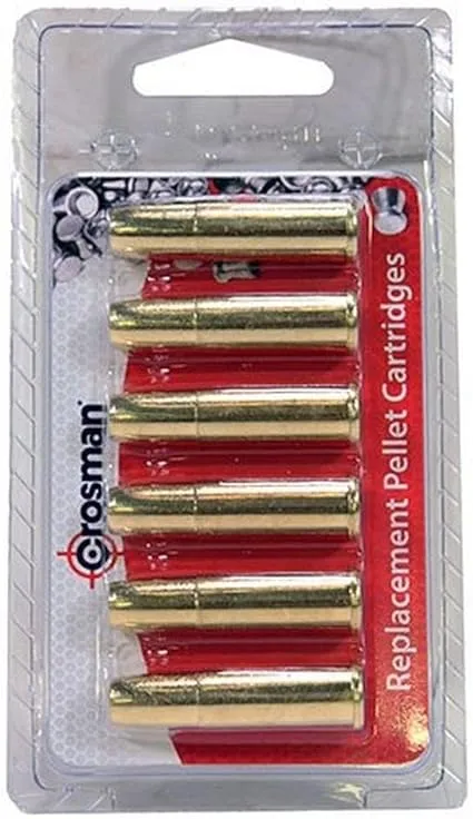 Crosman CRVLPEL6P Revolver Cartridge for .177-Caliber Pellets (6-Pack)