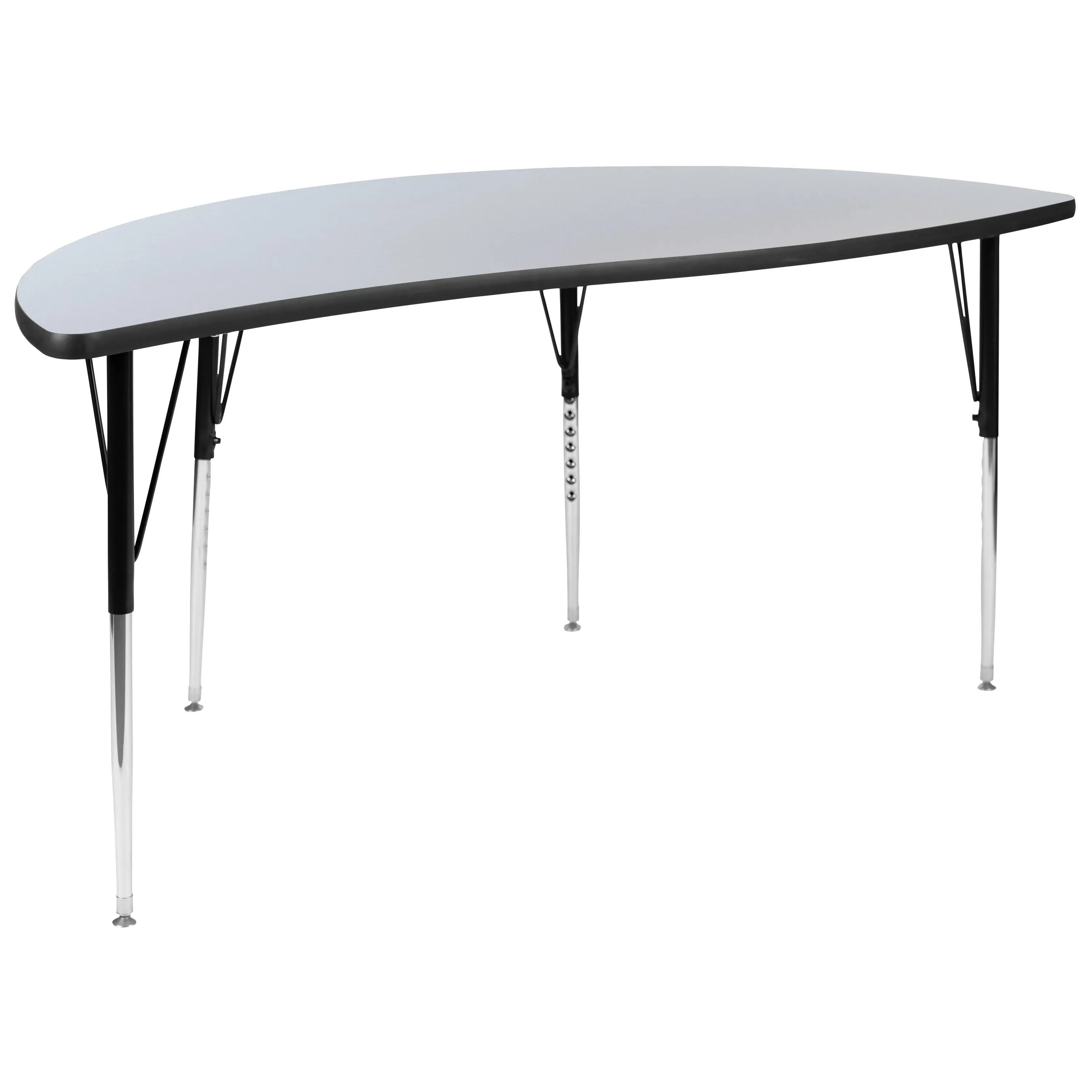 Flash Furniture Wren Grey Half-round Kid's Play Table