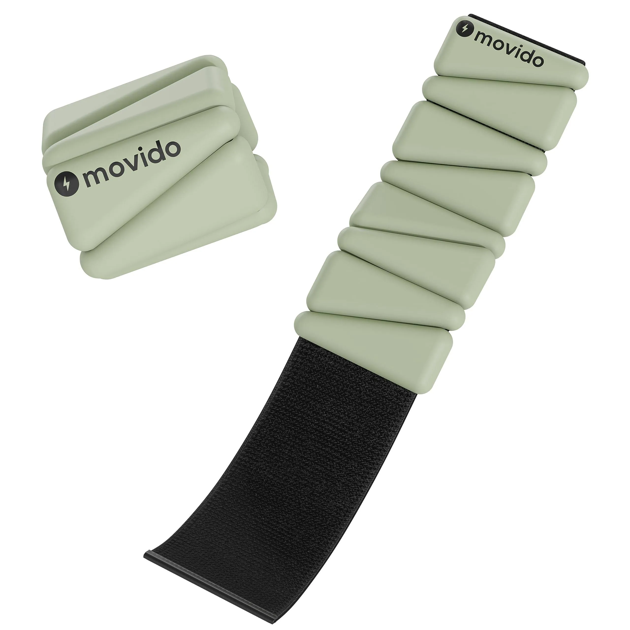 Movido Wrist and Ankle Weights | 1 lb Each (2 per Set) | Adjustable Workout ...