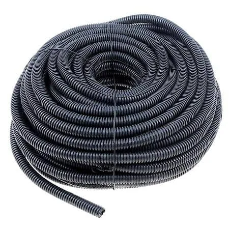 Dorman 86632 3/8 In. Black Flex Split Wire Conduit, 100 Feet