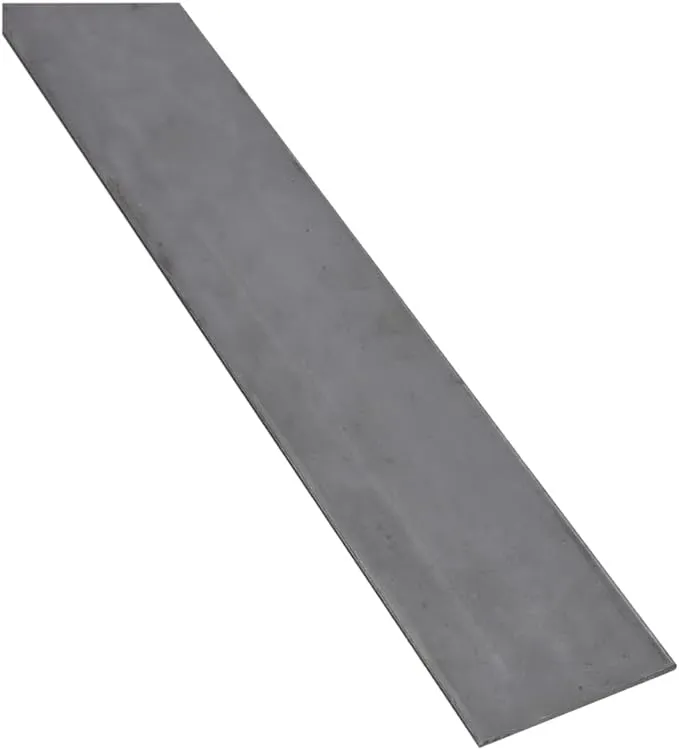 National Hardware N266-106 4062BC Solid Flat in Plain Steel,3" x 48"