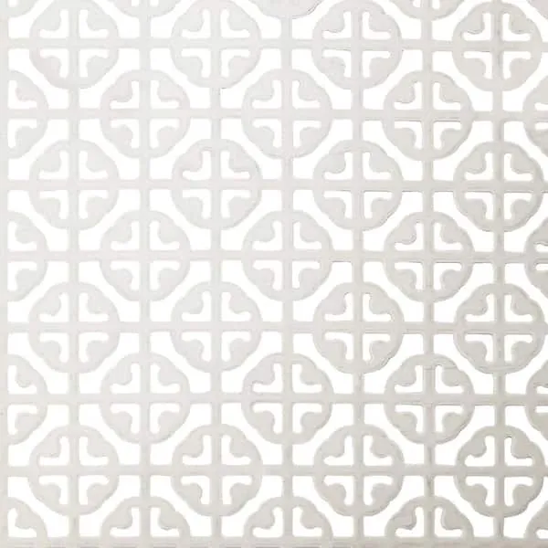 MD Building Products 57005 1-Feet by 2-Feet Satin Nickel Mosaic Aluminum Sheet