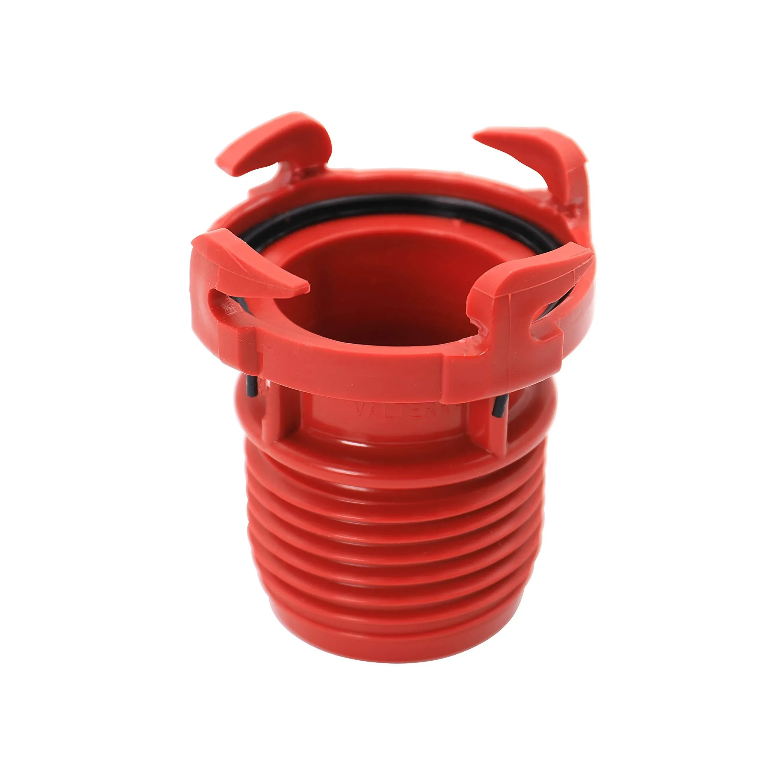 Valterra F02-3101 RV Drain Hose Connection EZ Coupler Valve Adapter , Red