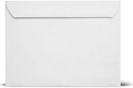 9 x 12 White Booklet Envelopes - 28lb - 50 per Pack