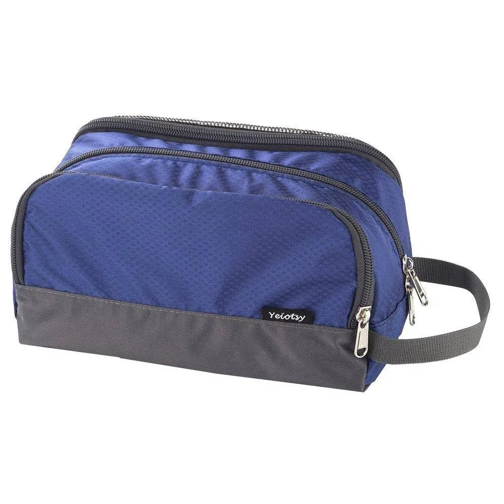 Yeiotsy Toiletry Bag, Small Travel Toiletry Bag Super Light Toiletry Organizer Bag (Sapphire)