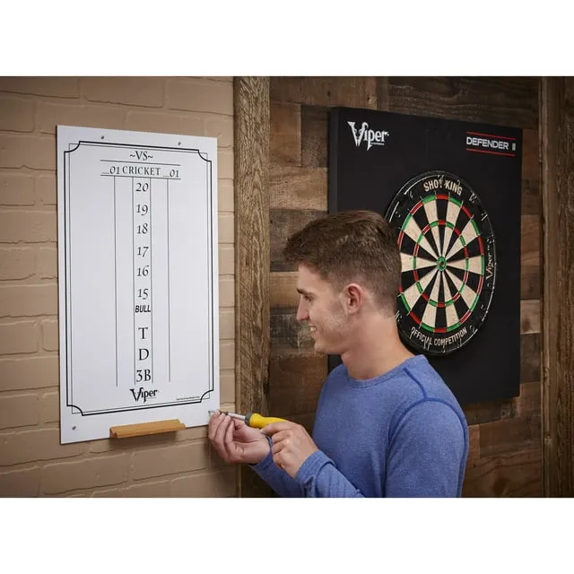 Fat Cat Cricket Dry Erase Scoreboard