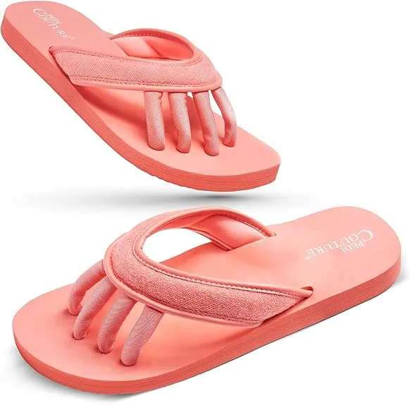 PediCouture || Pedicure Sandal NWT - Coral , Size S (5-6)