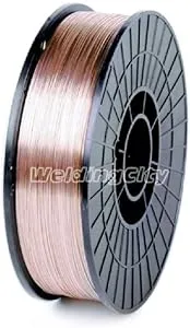 WeldingCity Mild Steel MIG Welding Wire ER70S-6 11-Lb Roll 0.023" (0.6mm) 8"-spool