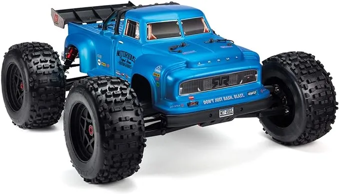 ARRMA 1/8 Painted Body, Blue Real Steel: Notorious 6S BLX, ARAC3342