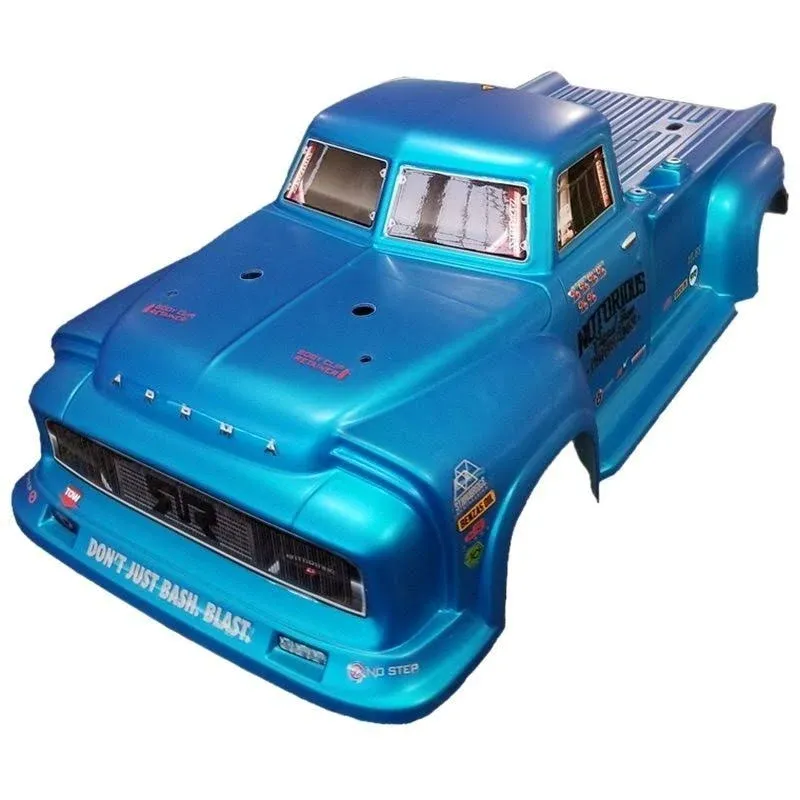 Arrma AR406152 Notorious 6S BLX Body Blue/Real Steel ARAC3342