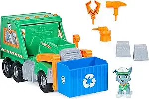 Paw Patrol Rocky's Reuse It Deluxe Truck with Figure Vehicle