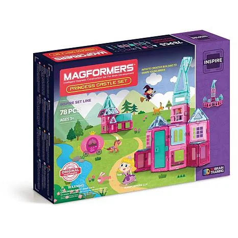 Magformers Princess Castle 78-Piece Set