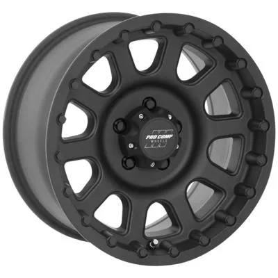 Pro Comp 32 Series Bandido, 18x9 Wheel with 5 on 150 Bolt Pattern - Flat Black - 7032-8955