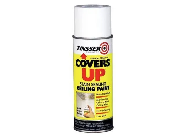 Covers Up 13 oz. White Ceiling Spray Paint & Primer in One (6-pack)