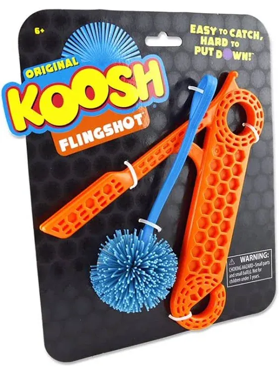 Koosh Hoops -- Basketball Game for The Ball That&#039;s Easy to Catch and Hard