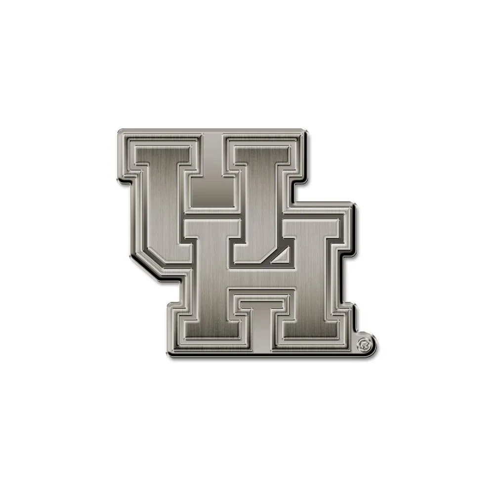 Rico Industries NCAA  Houston Cougars UH Antique Nickel Auto Emblem for Car/Truck/SUV