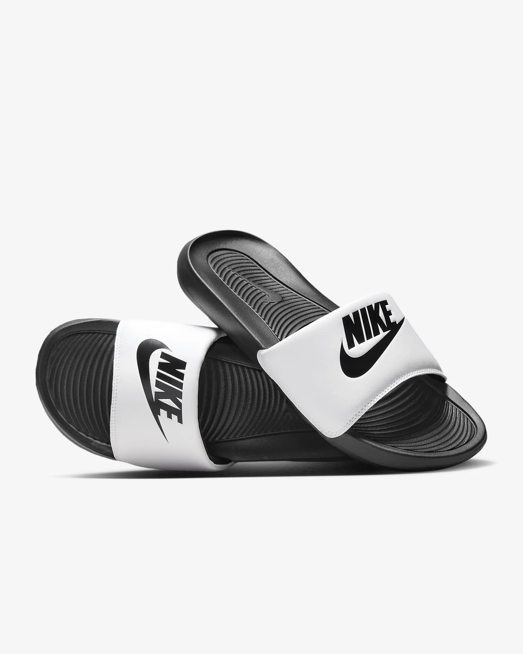 Nike Nike Victori One Slide Blanca Negra