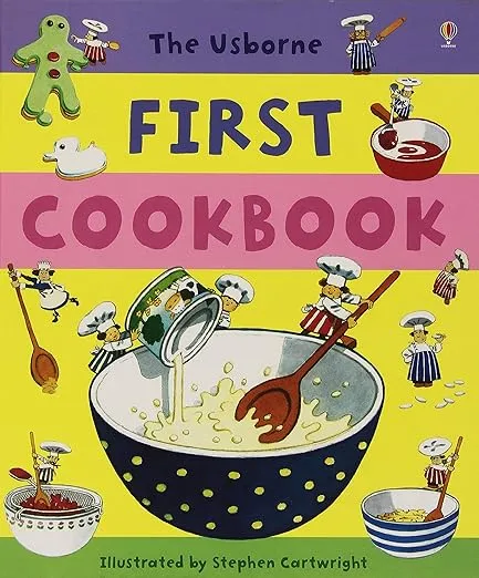 First Cookbook (Usborne First Cookbooks) by Angela-Wilkes, Cartwright New+-