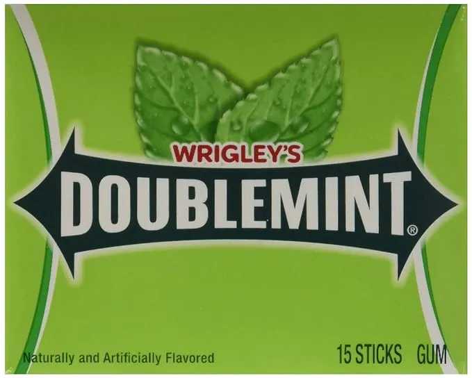 Wrigley&#039;s Doublemint Gum - 15 stick packs - 10 ct.