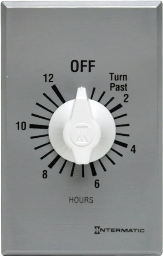 Intermatic FF12HC Spring Wound Auto-Off Timer