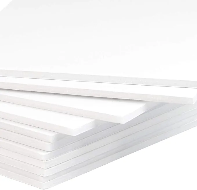 MBC MAT BOARD CENTER, Pack of 10 1/8" White Foam Boards (20x24, White)