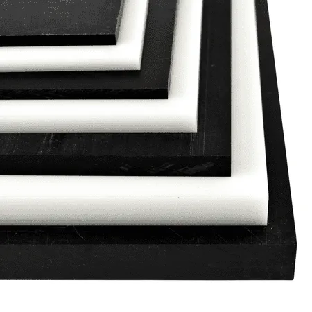 BuyPlastic Black Delrin / Acetal Copolymer Plastic Sheet 1-1/2 x 6 x 6