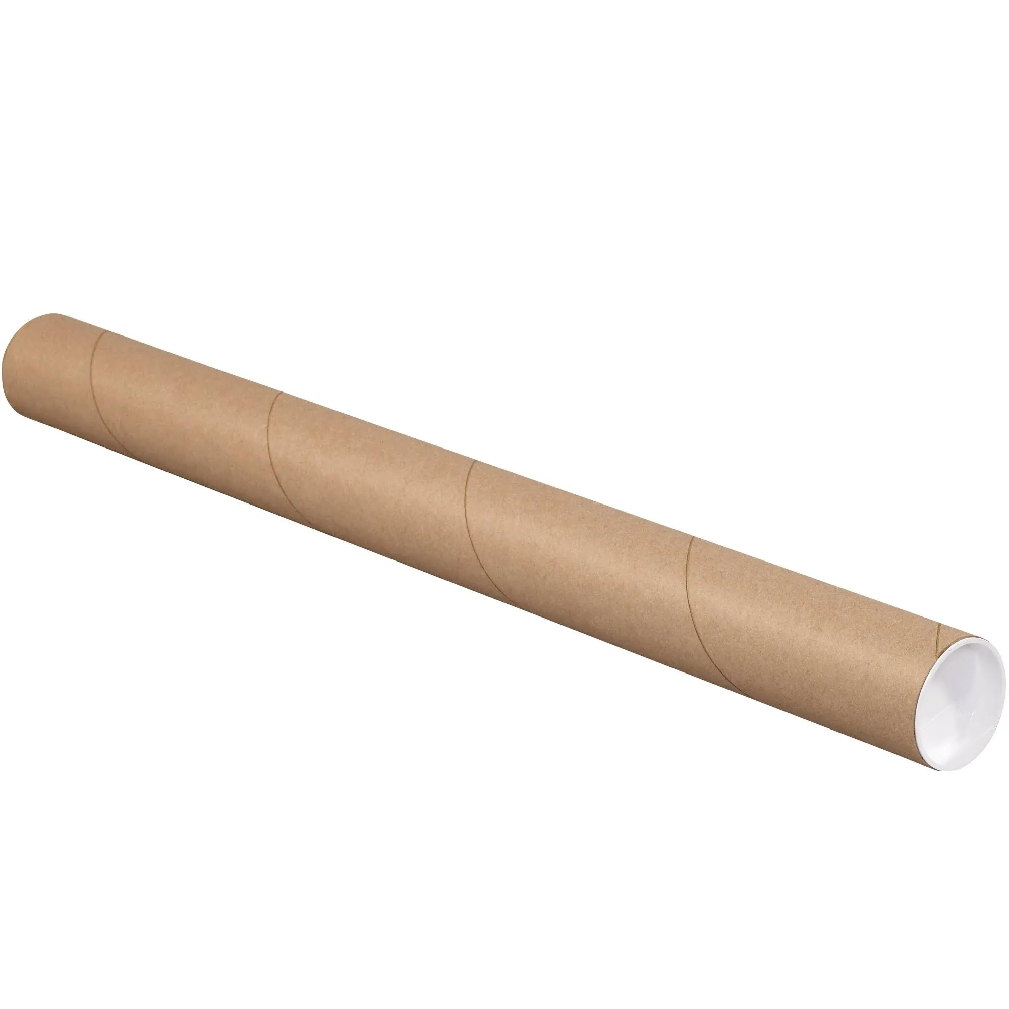 AVIDITI Cardboard Tubes with Caps, 20"L x 2.5"W x 2.5"H, Pack of 34 | Poster Tube for Mailing and Storage of Blueprints, Artwork, Crafts, Long Art Holder, 20 inchesAVIDITI Cardboard Tubes with Caps, 20"L x 2.5"W x 2.5"H, P…