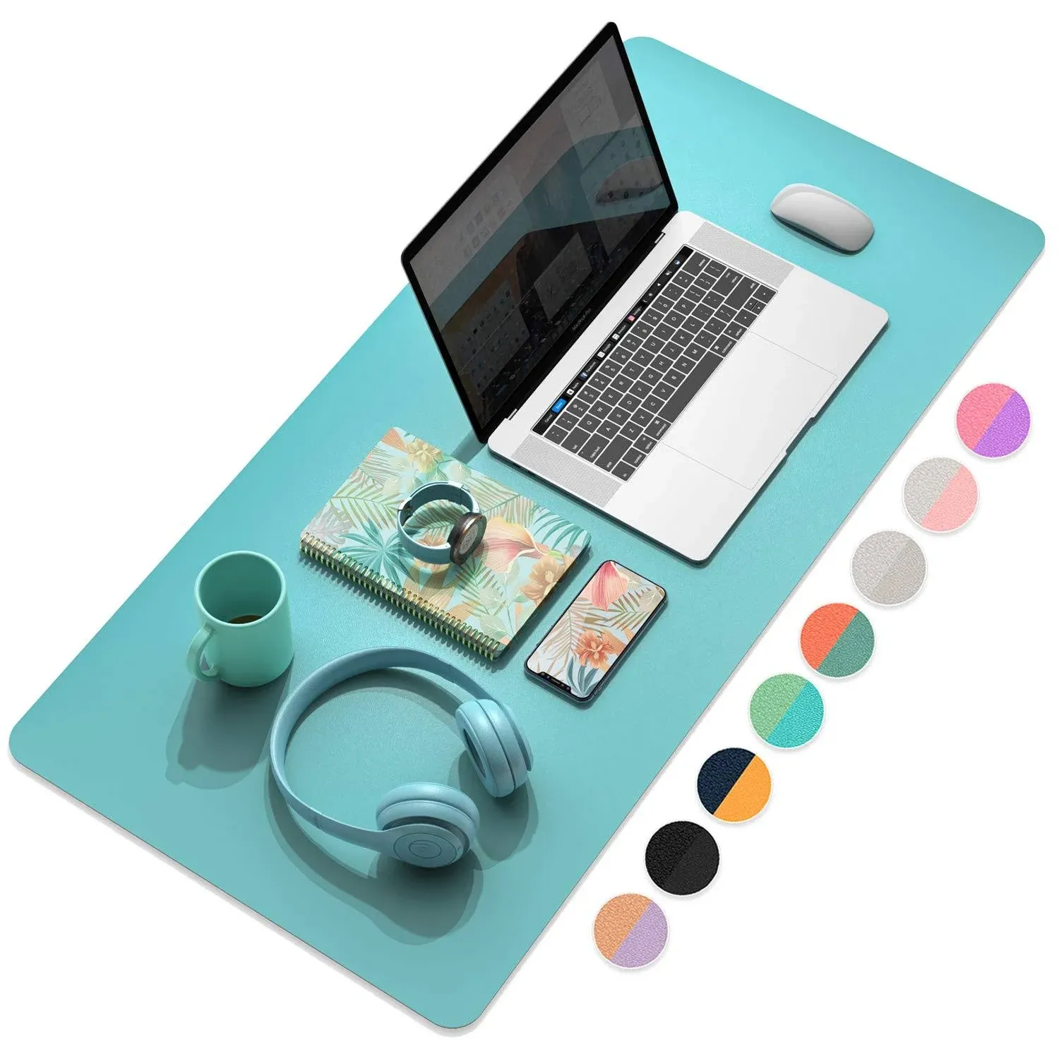 Non-Slip Desk Pad,Mouse Pad,Waterproof PVC Leather Desk Table Protector,Ultr<wbr/>a...