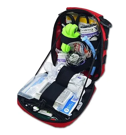 Lightning X Products Premium Nylon MOLLE Pouch Emergency Kit H, Ideal for Tactic