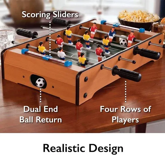 Mainstreet Classics Sinister Table Top Foosball, Clrs