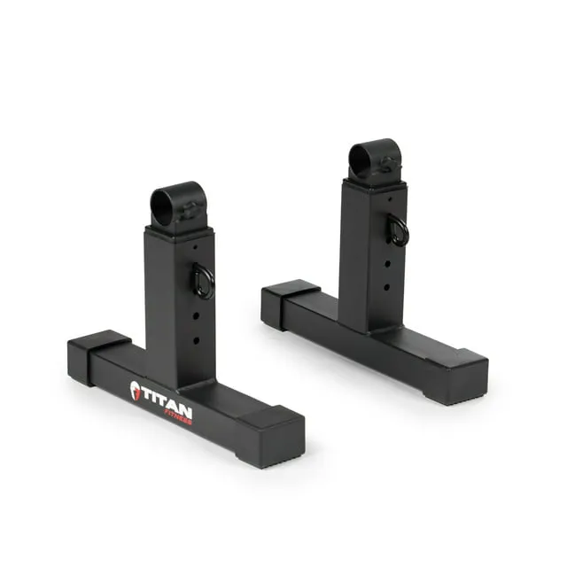 Titan Fitness Adjustable Deadlift Pulling Blocks, Sold as a Pair, Rated 1,300 LB