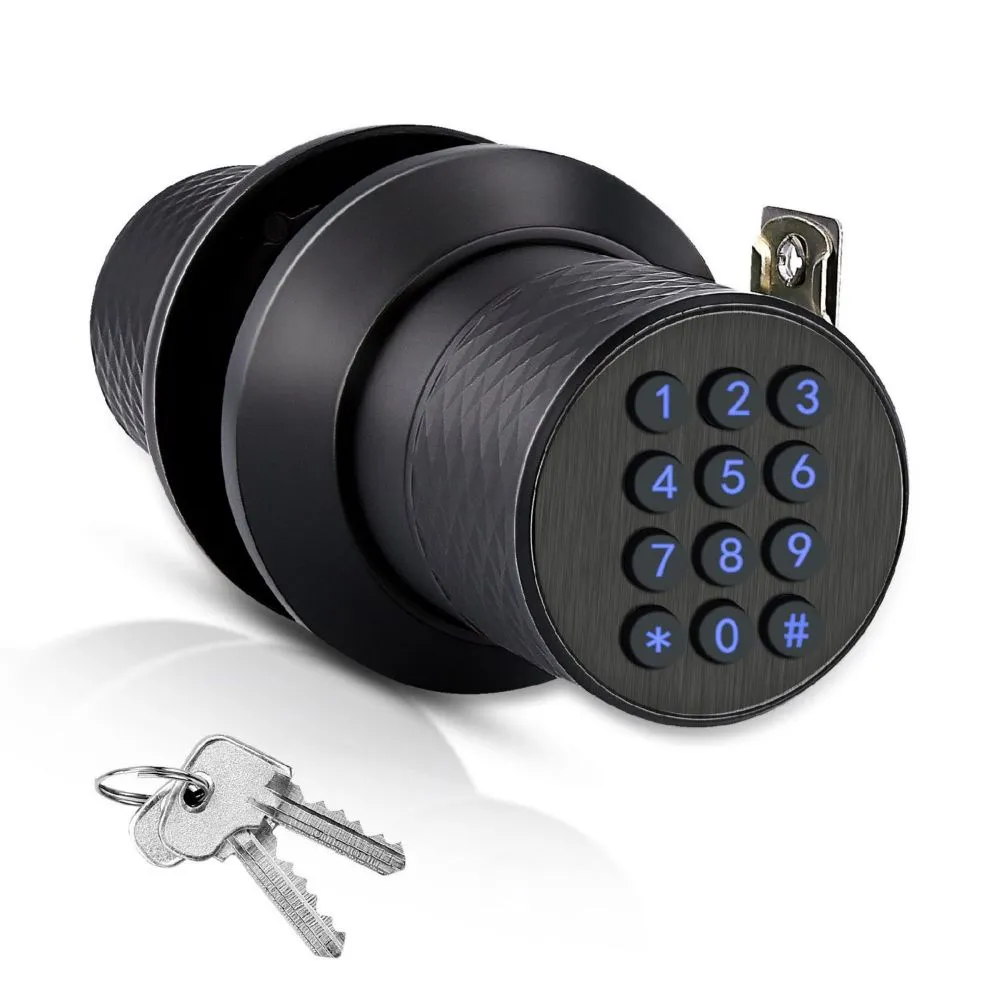 Fitnate Keyless Smart Digital Door Lock with Keypad & Spare Keys