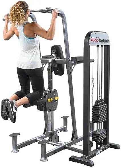 Body Solid FCD-STK Pro-Select Weight Assisted Chin-Dip Machine