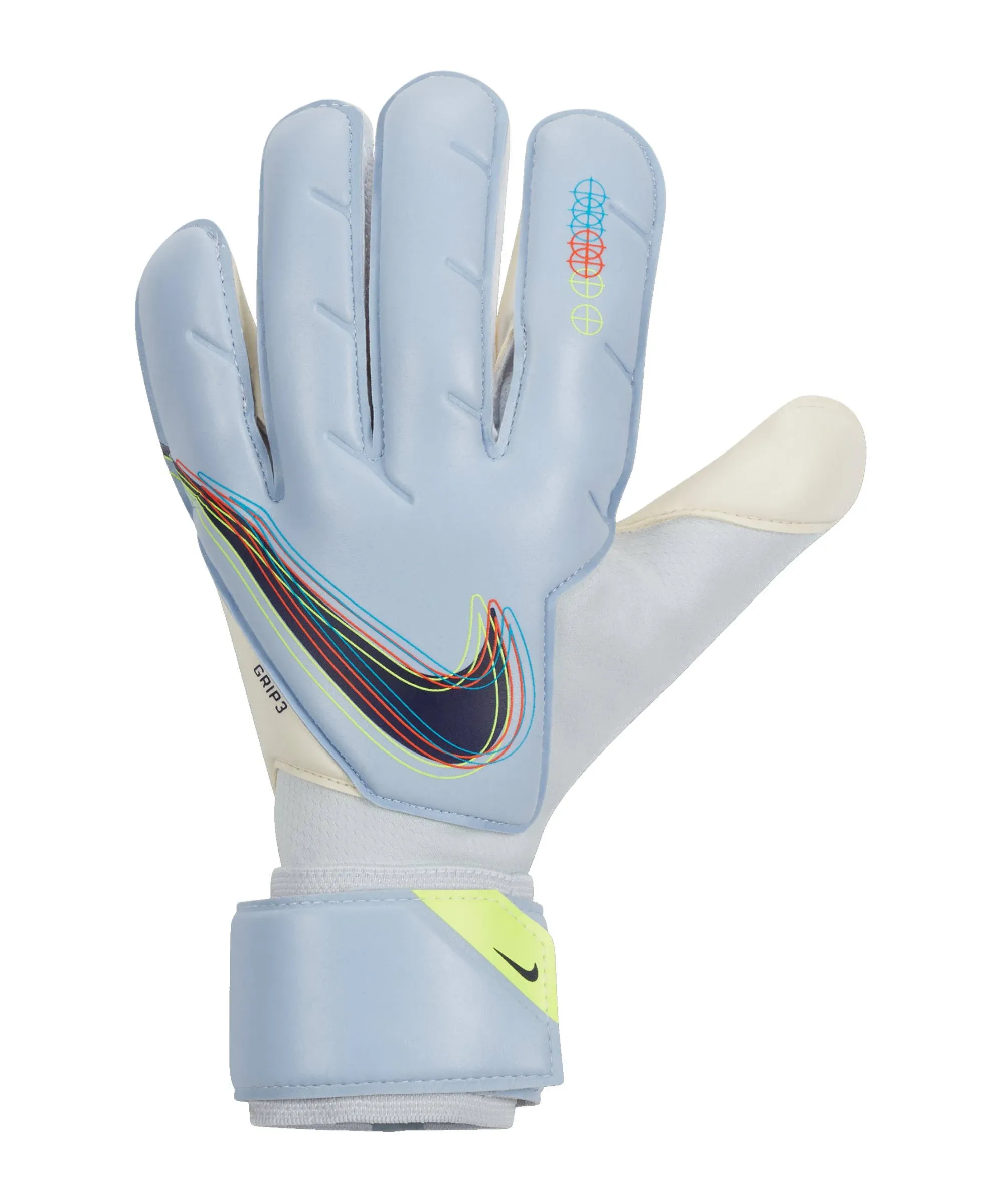 Nike Grip3 Goalkeeper Gloves Blue 10