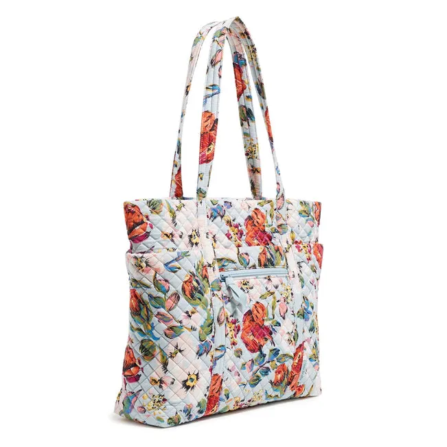 Vera Bradley Women's Cotton Vera Commuter Tote Bag Sea Air Floral