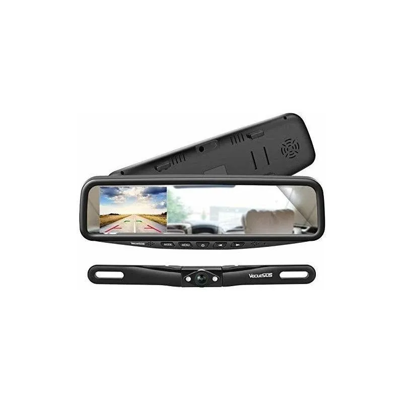 Veclesus VT1 1080p Wired Car Backup Camera Kit, Easy to Install for Continuous or ...