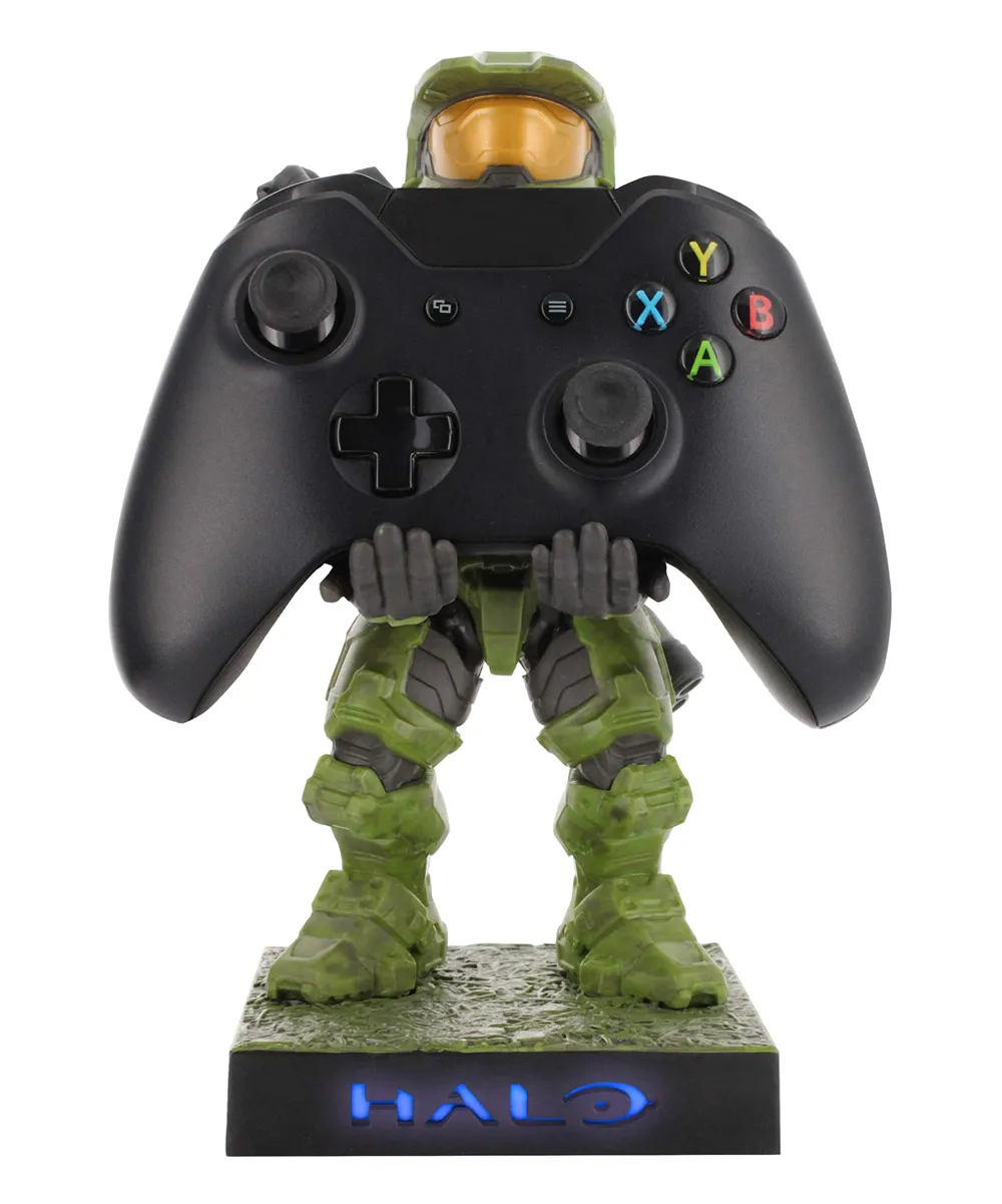 Exquisite Gaming Multi - Exquisite Gaming: Halo Master Chief Light-Up Base Mobile Phone & Gaming Controller Holder