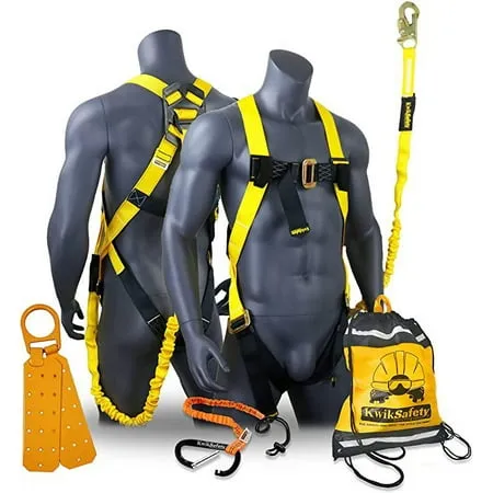 KwikSafety Charlotte NC SCORPION Safety Harness OSHA ANSI Fall Protection INTERNAL Shock Absorbing