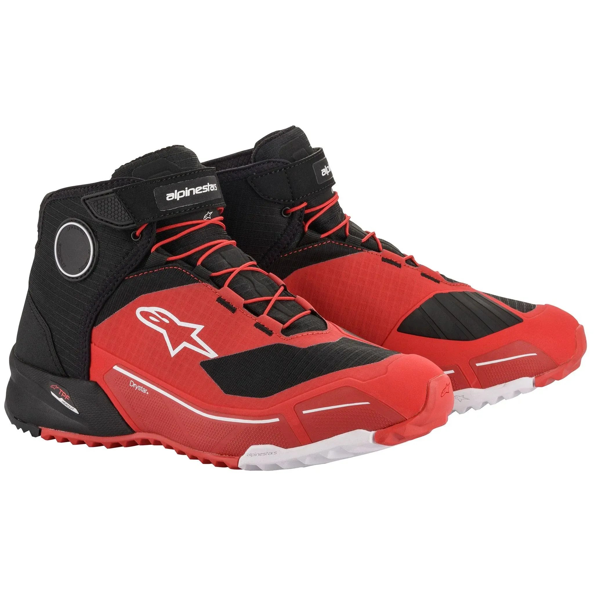 Alpinestars CR-X Drystar Riding Shoes (7, Red/Black)