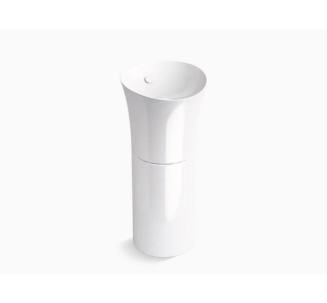 KOHLER 20701-0 Veil Bathroom Sink, White