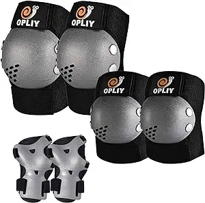 Kids/Youth Knee Pad Elbow Pads Guards Protective Gear Set for Roller Skates Cycling BMX Bike Skateboard Inline Skatings Scooter Riding Sports