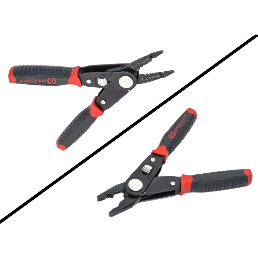 Crescent 2 in 1 Combo Dual Material Linesman's Pliers and Wire Stripper