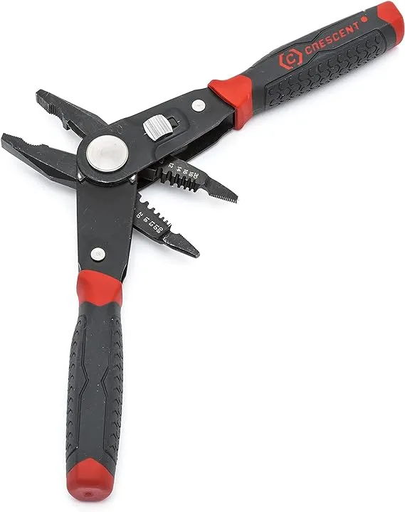 "Crescent 2 in 1 Combo Dual Material Linesman's Pliers and Wire Stripper"