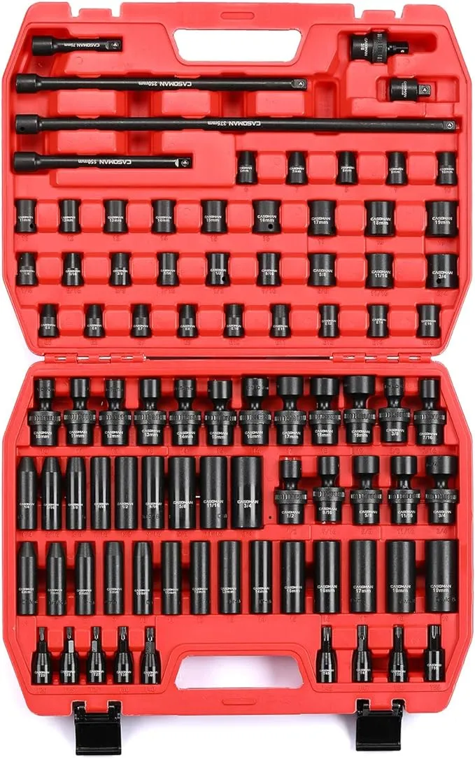 CASOMAN Drive Master Impact Socket Set