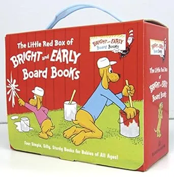 The Little Red Box of Bright and Early Board Books: Go, Dog. Go!; Big Dog . . . Little Dog; The Alphabet Book; I'll Teach My Dog a Lot of Words (Bright & Early Board Books)