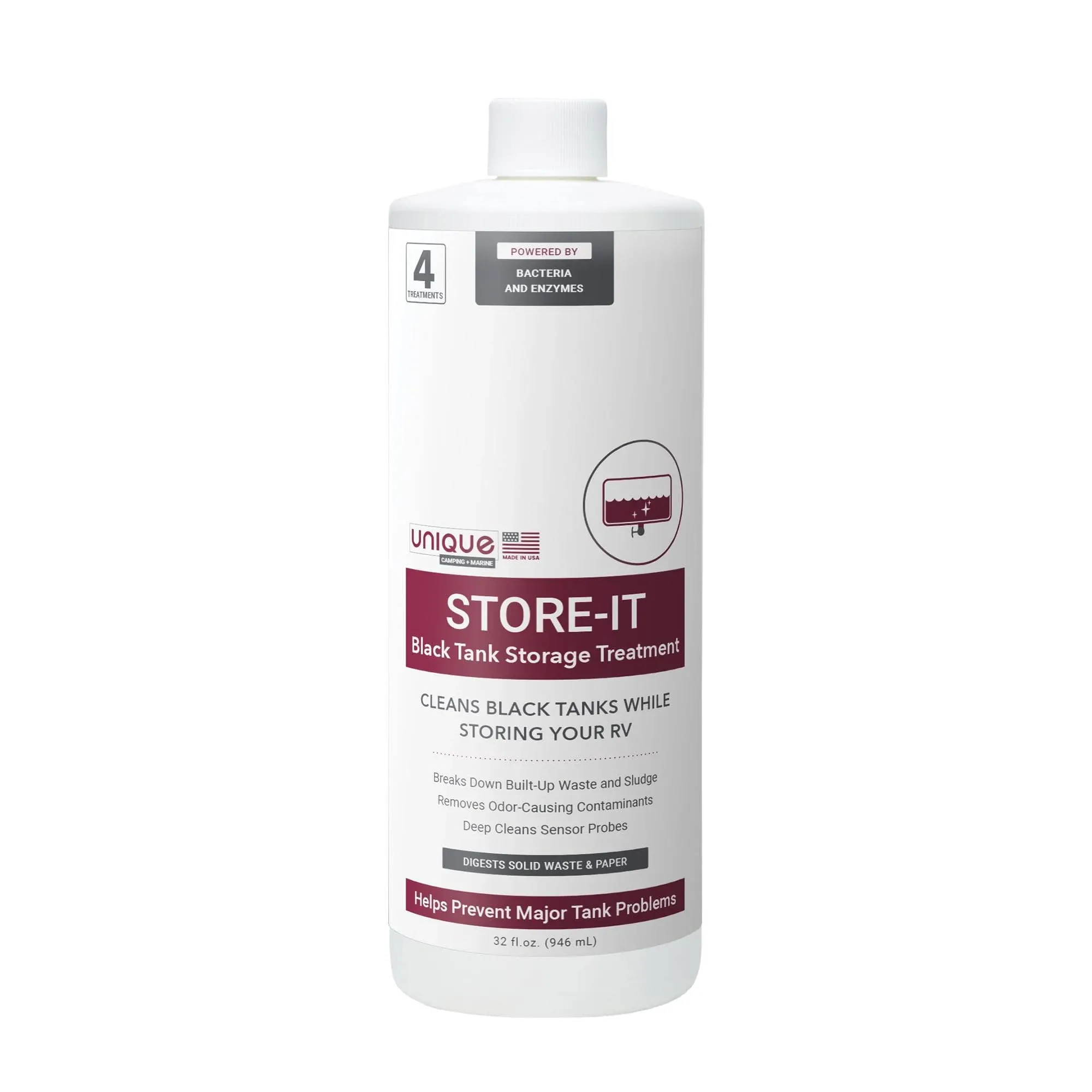 Unique Store-It RV Tank Cleaner