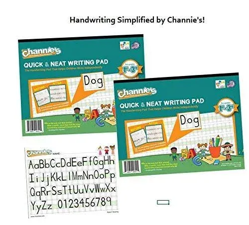 Visual Handwriting Workbooks 2 Pak for 1st - 3rd Grades 80 Pages 8 x 11.5 Qui...