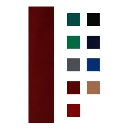 Accu-Play Pre Cut For 7 Table 20 oz Pool Felt - Billiard Cloth Burgundy