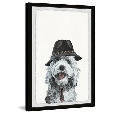 Marmont Hill Man s Best Friend Framed Painting Print